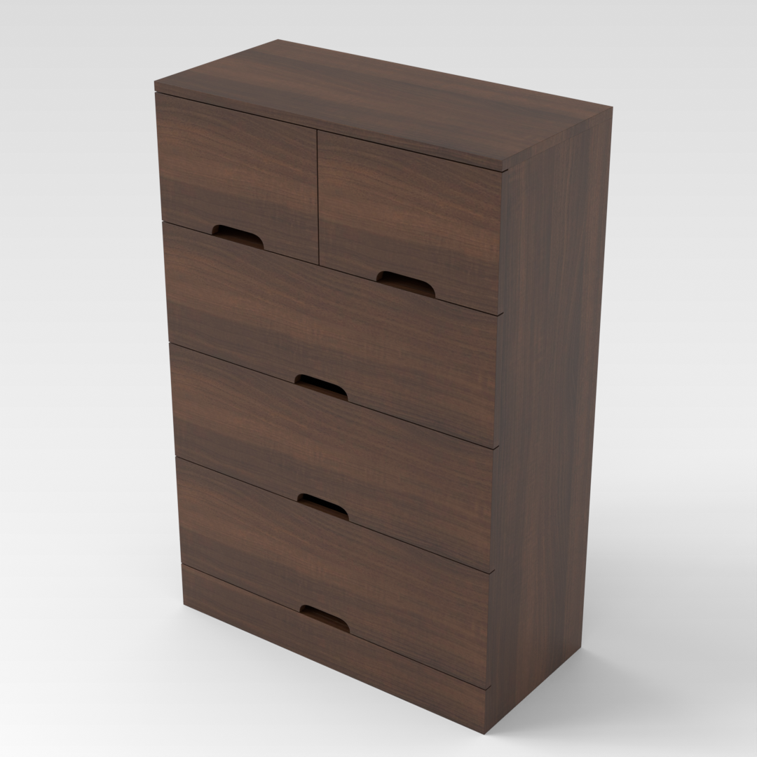 Prairie Oak Shoe Cabinet