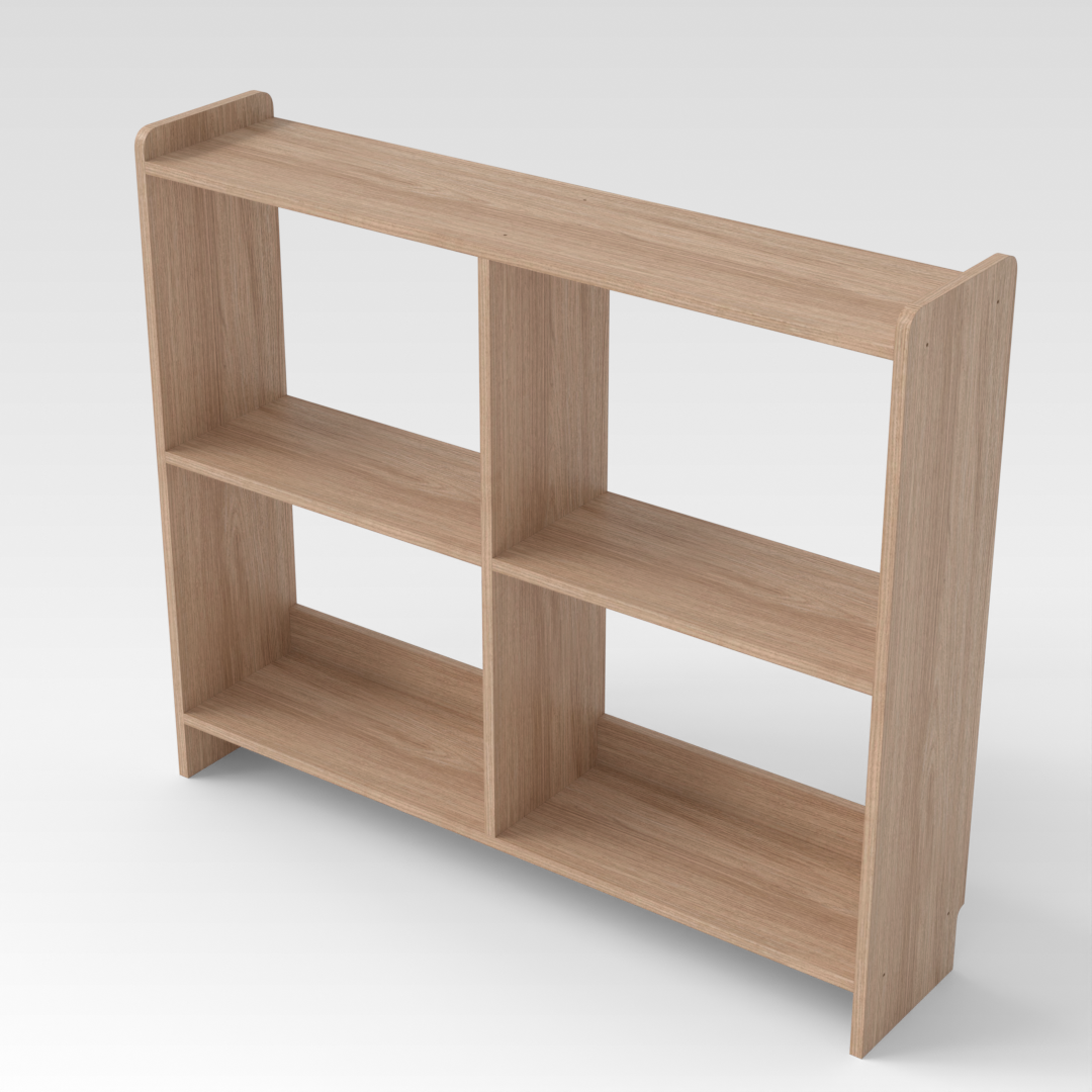 Breeze Natural Wood Storage Rack