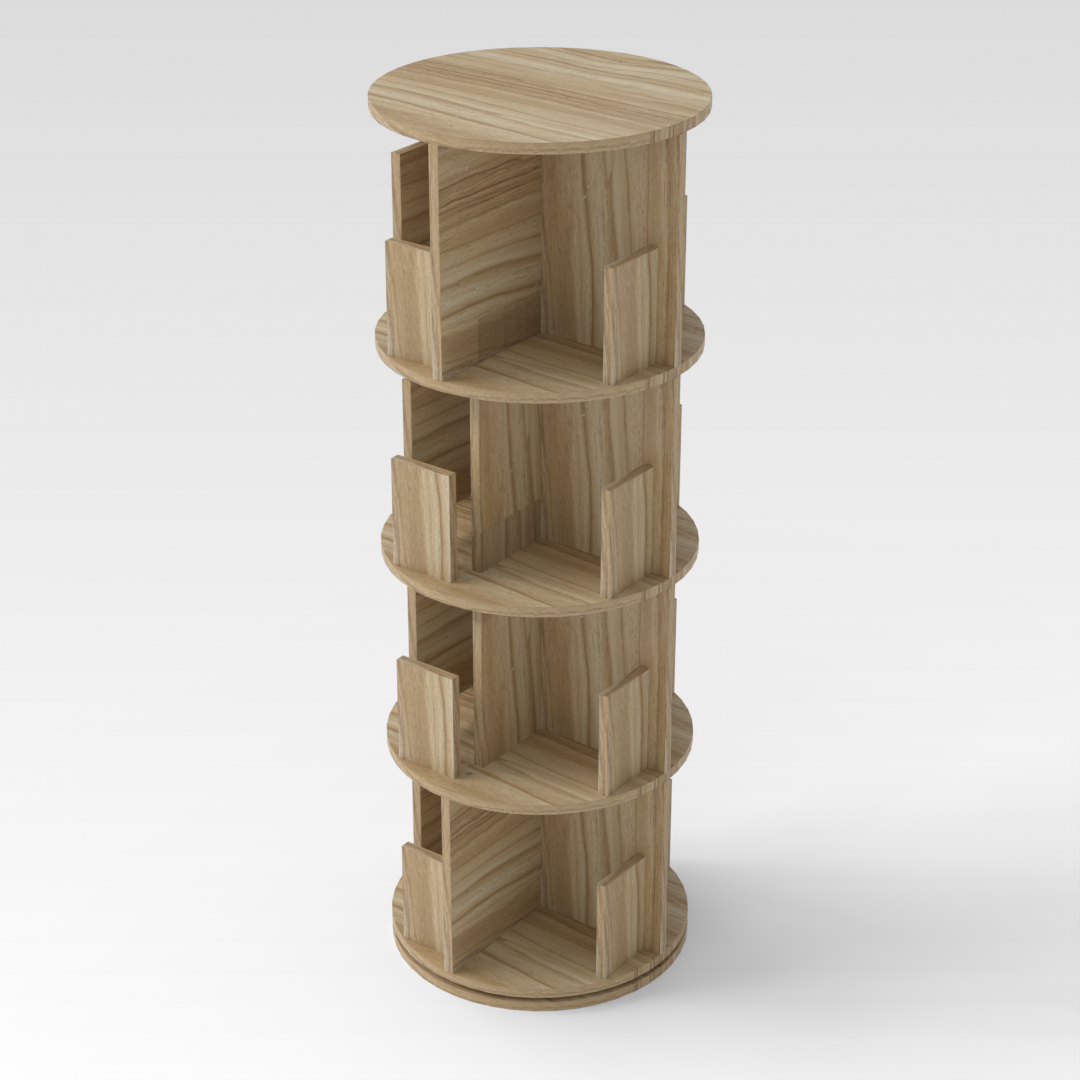 Country Oak Bookshelf