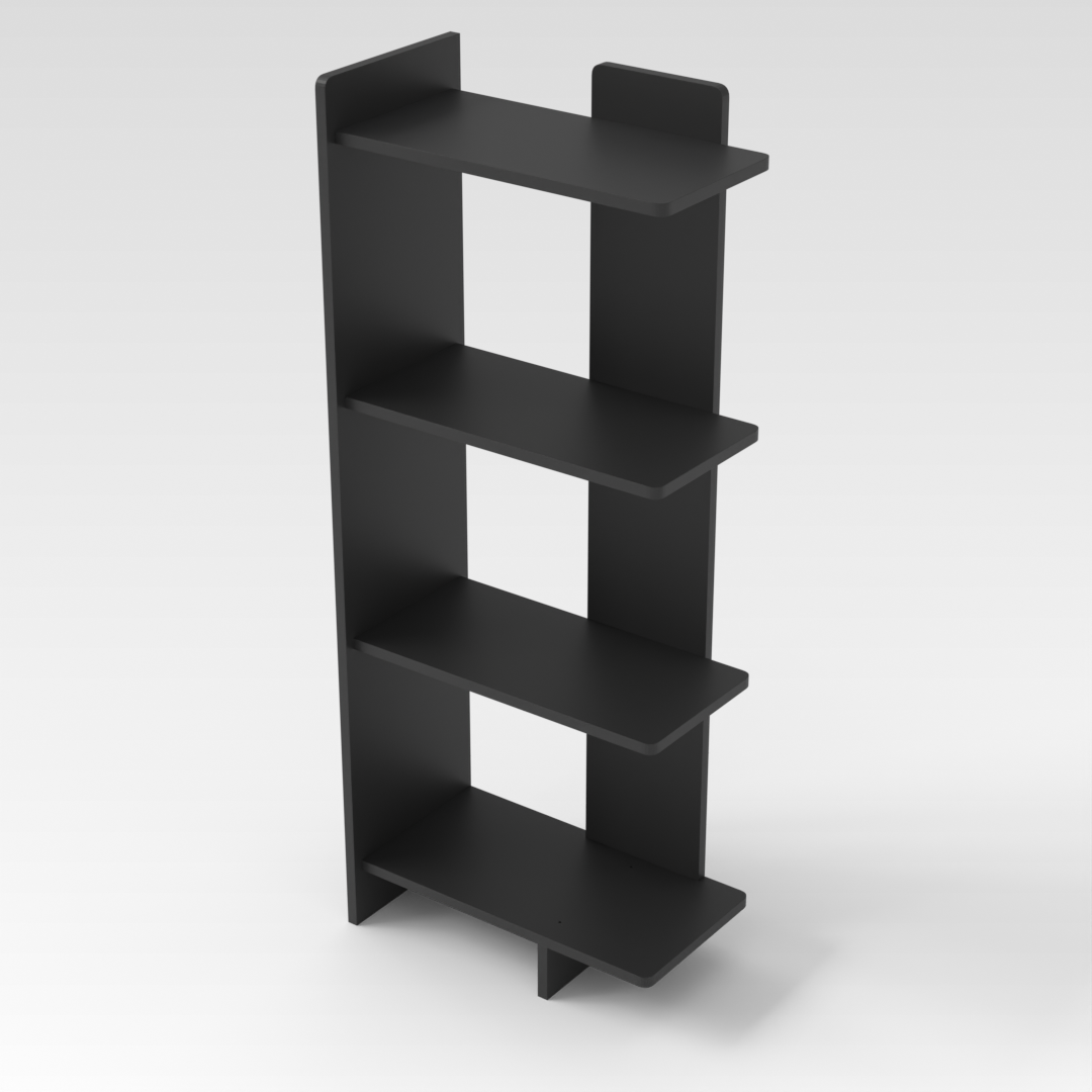Black Bookshelf