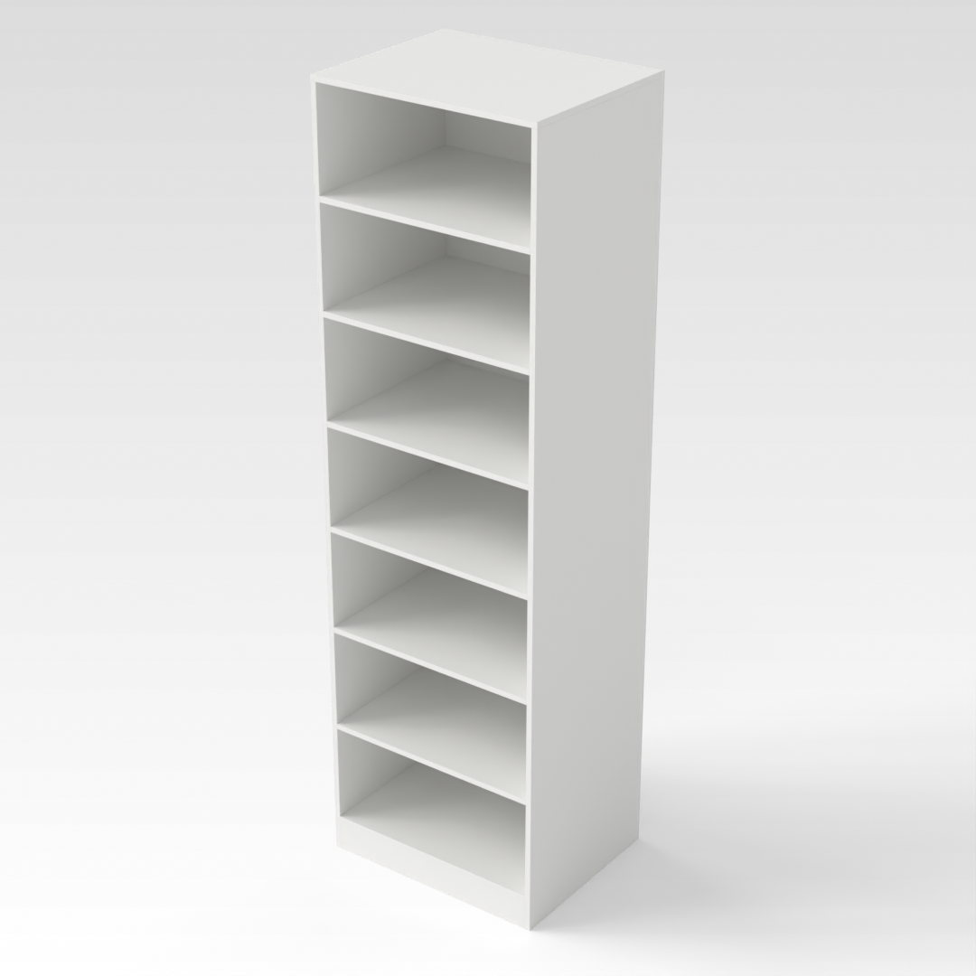 Warm White Storage Cabinet
