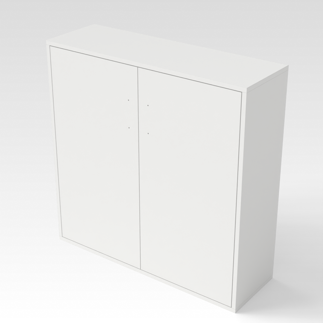 Warm White Shoe Cabinet