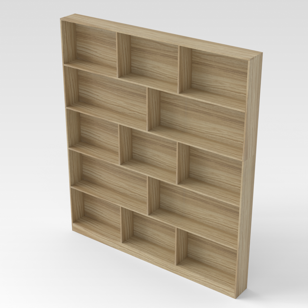 Country Oak Bookshelf