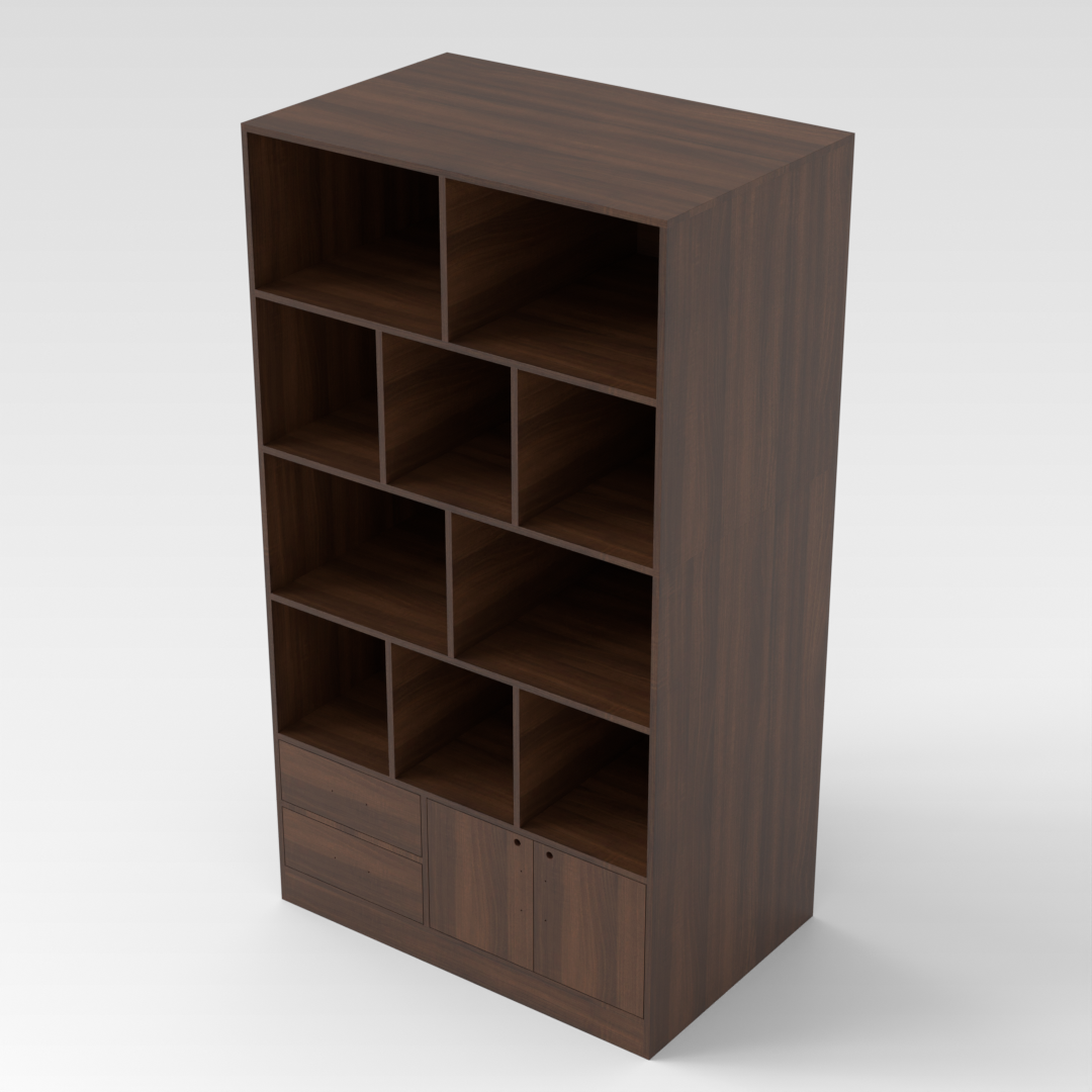 Prairie Oak Bookcase