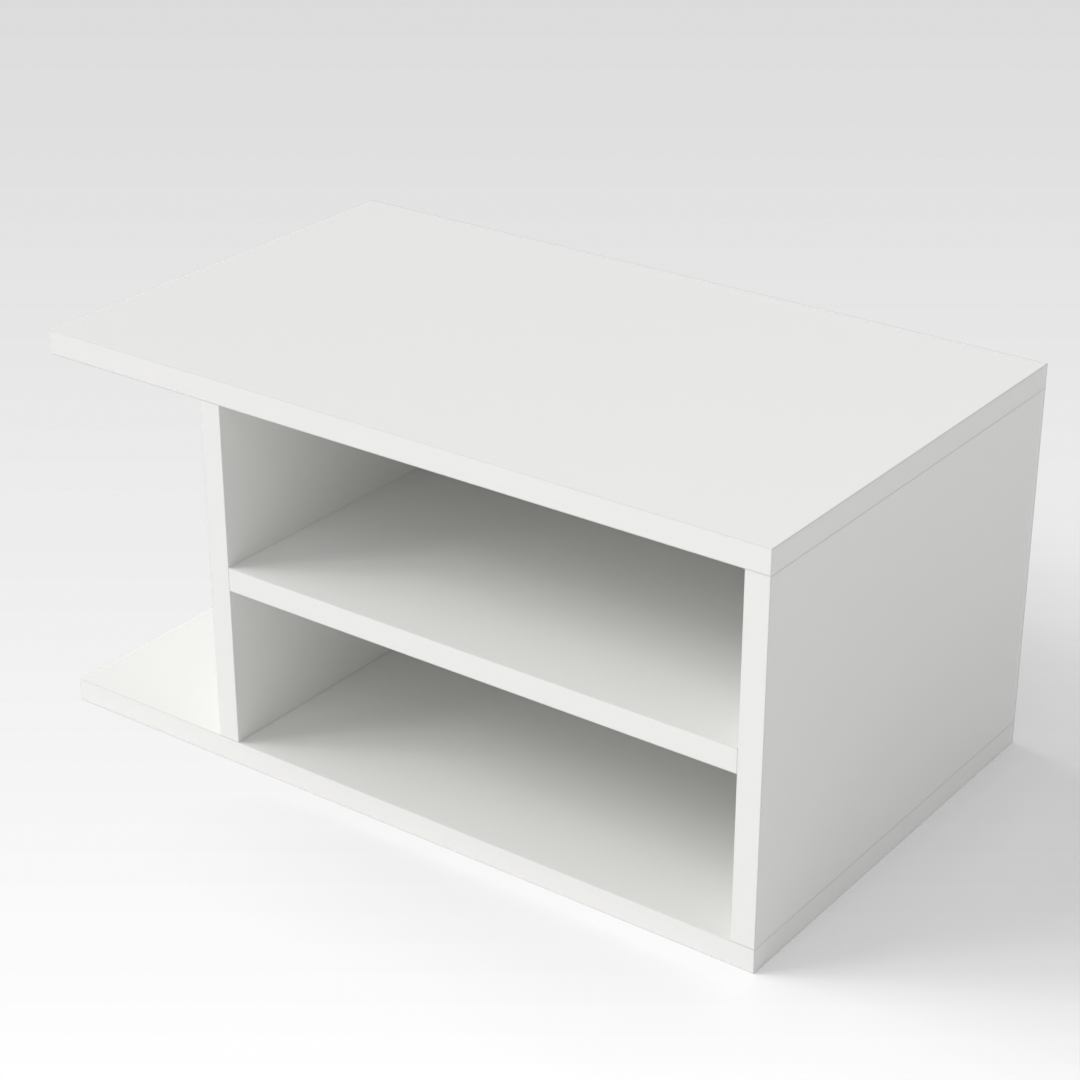 Warm White Storage Cabinet