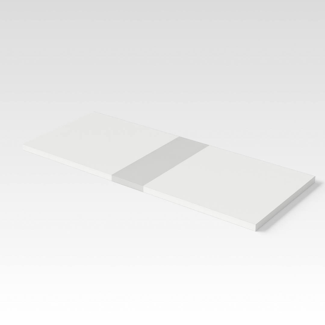 Warm White Desktop Hutch