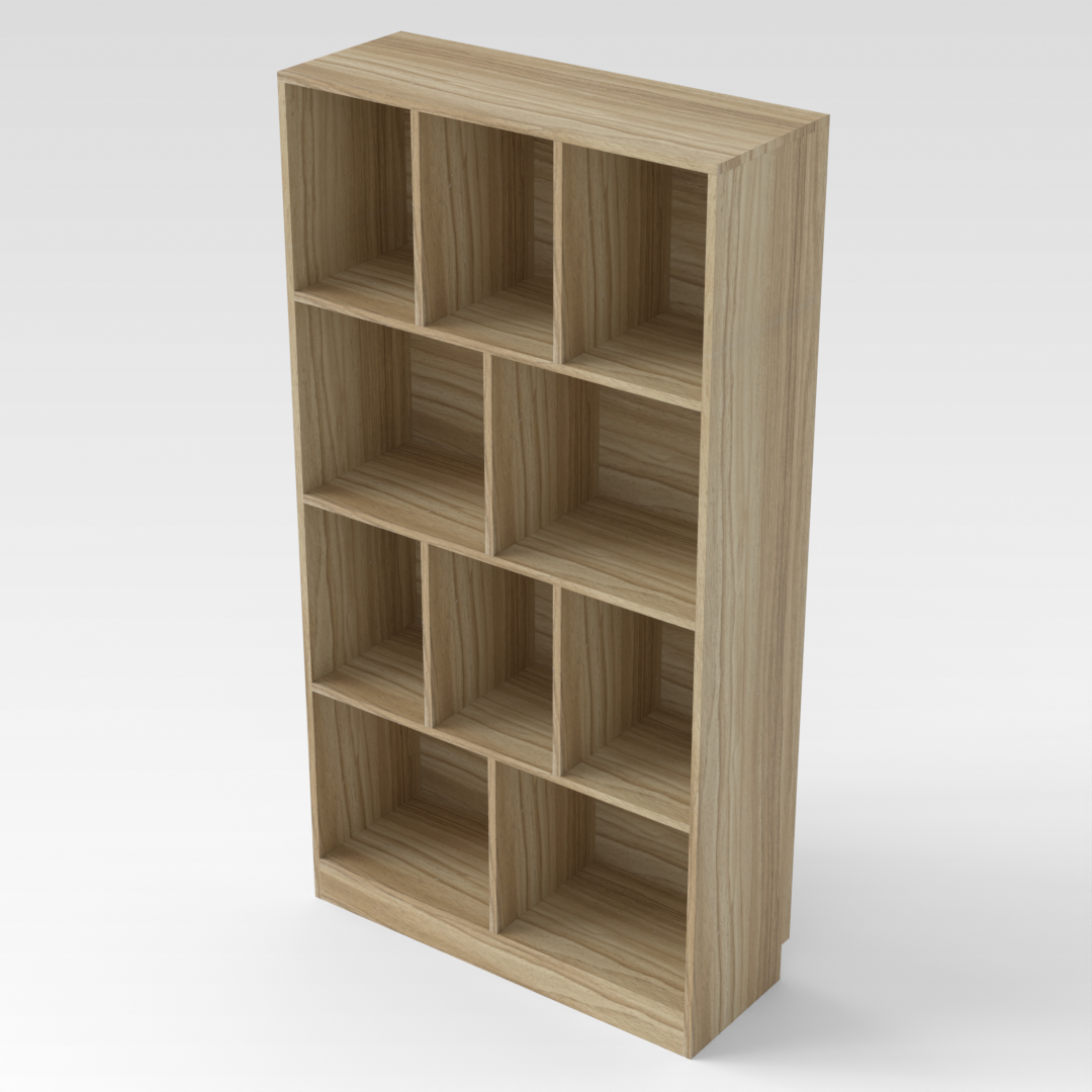 Country Oak Bookcase
