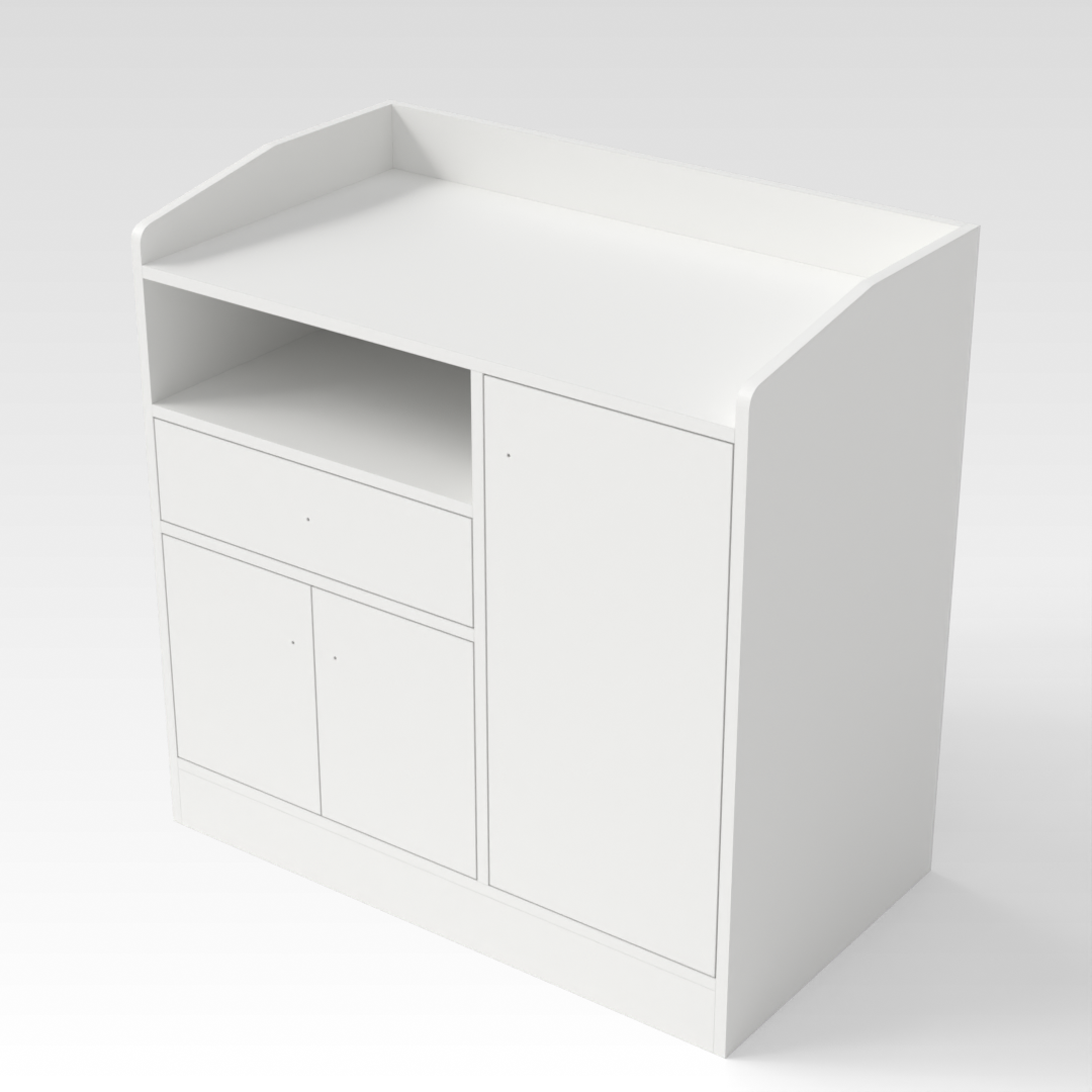 Warm White Sideboard