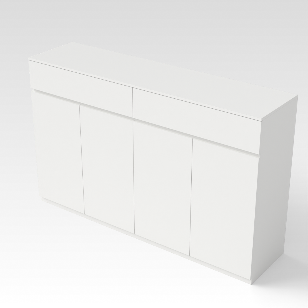 Warm White Dresser