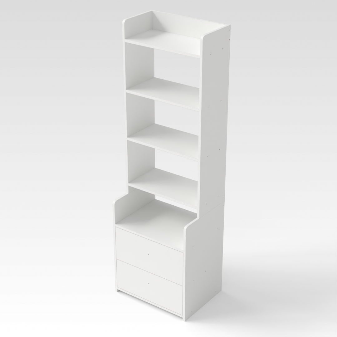 Warm White Nightstand