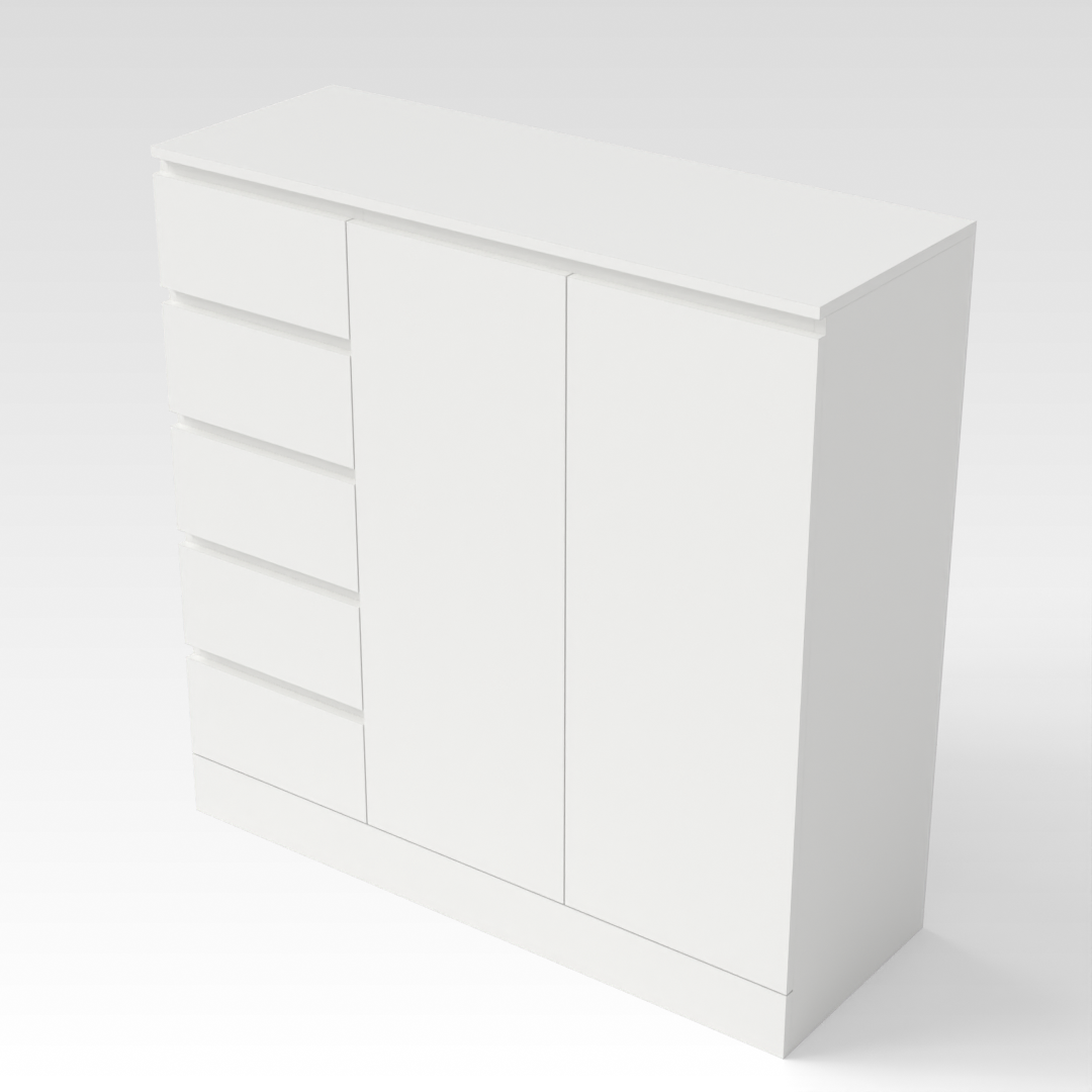Warm White Dresser