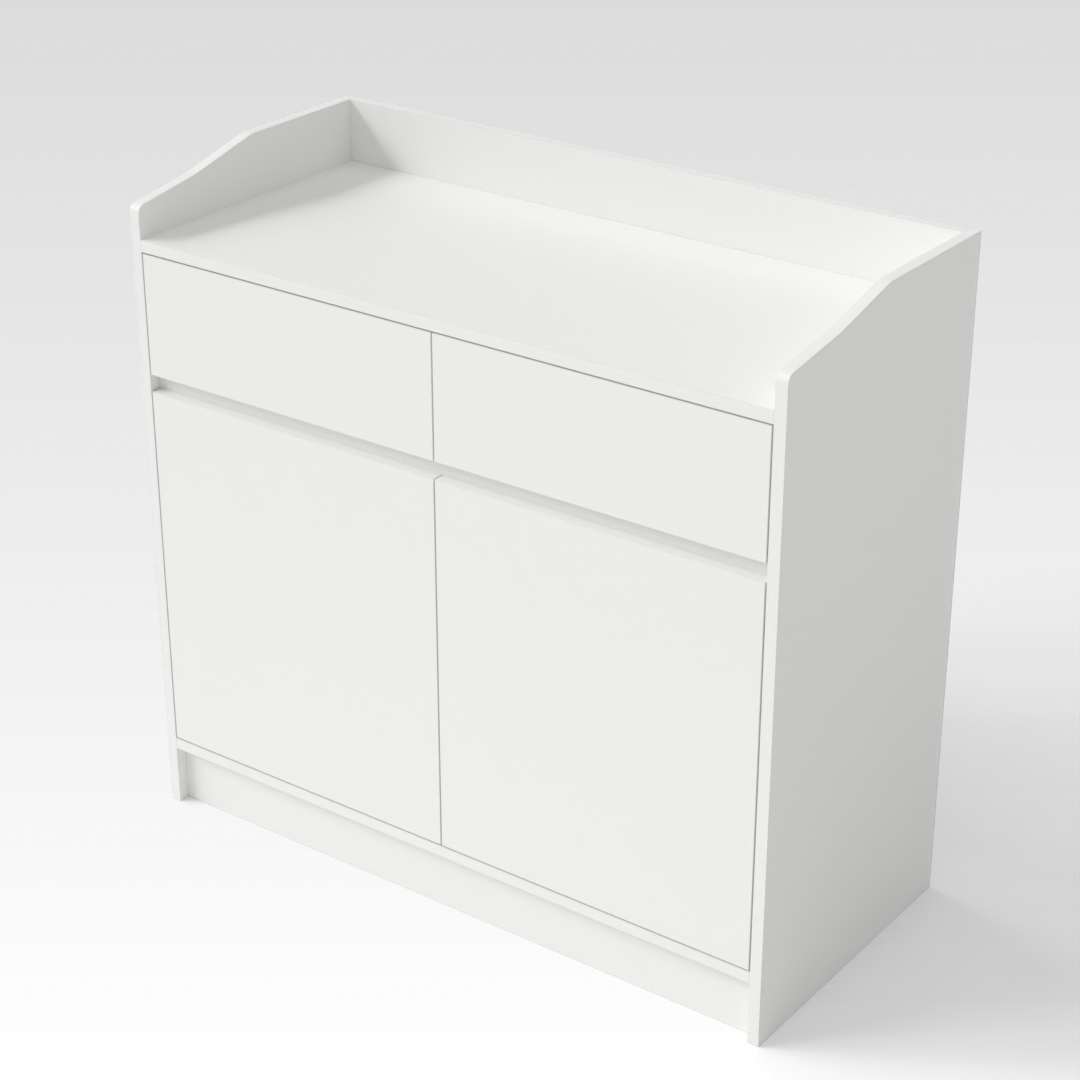 Warm White Dresser