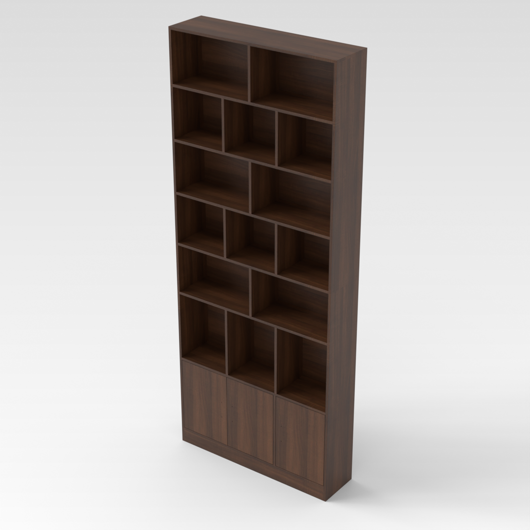 Prairie Oak Bookshelf