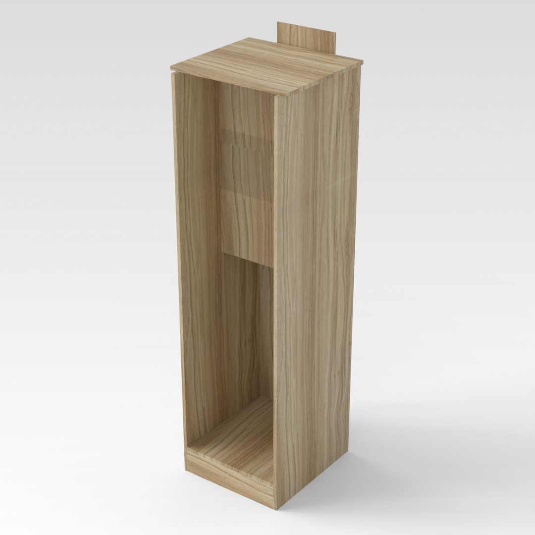 Country Oak Bookcase