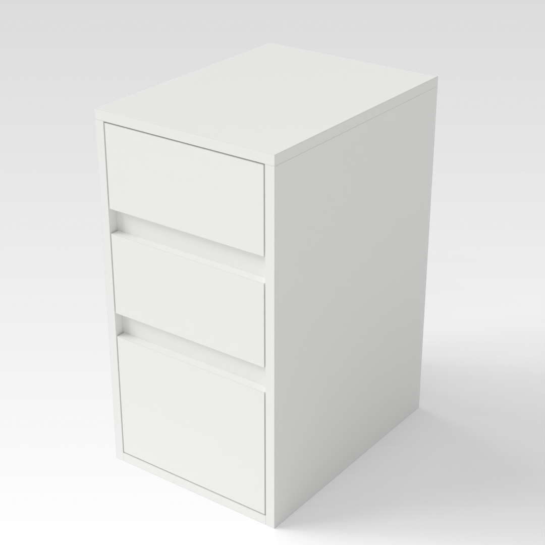 Warm White Nightstand