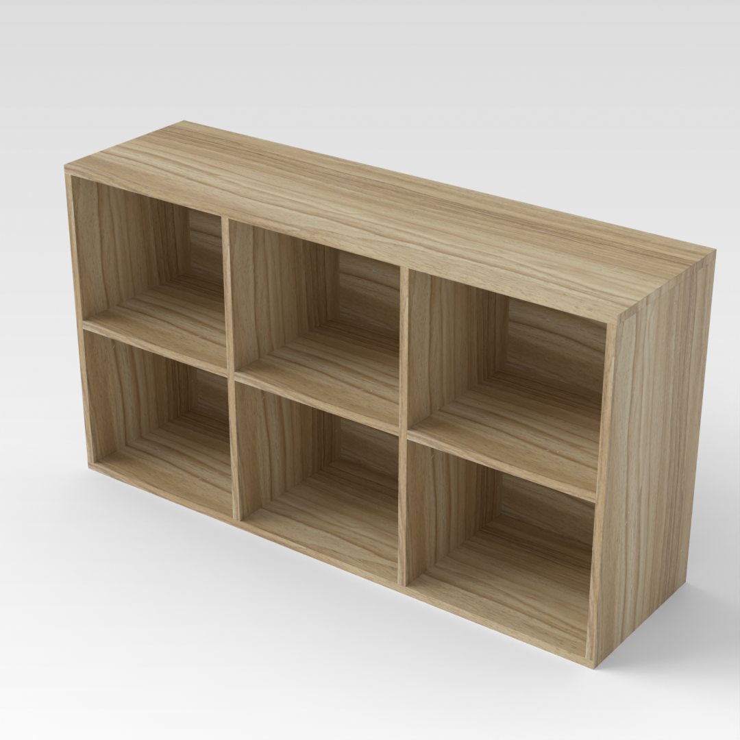Country Oak Bookshelf