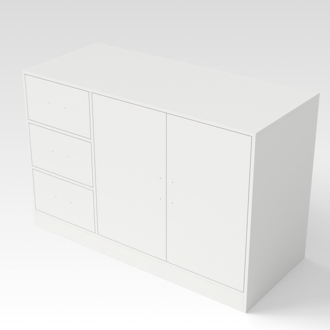 Warm White Sideboard