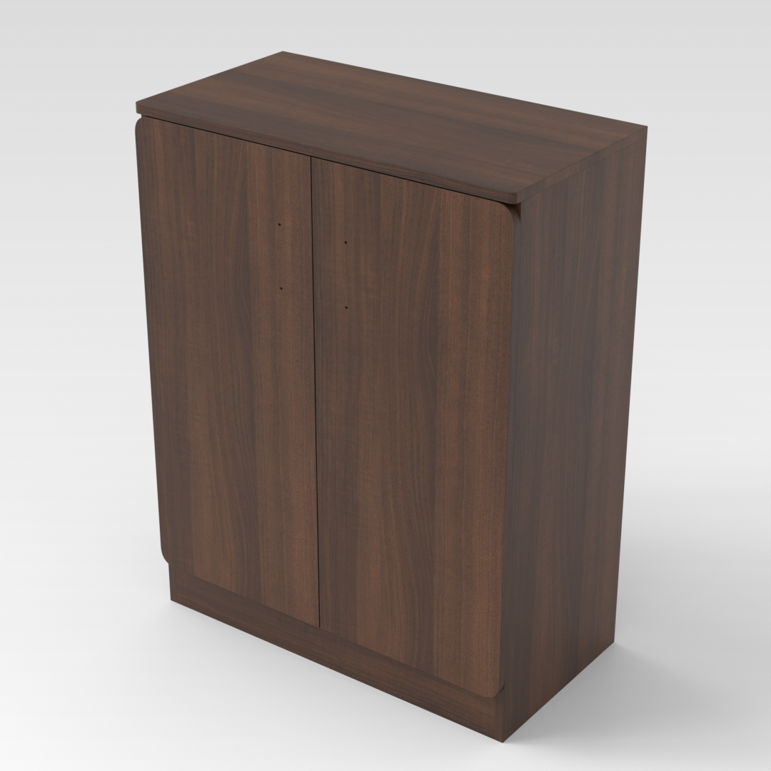 Prairie Oak Shoe Cabinet