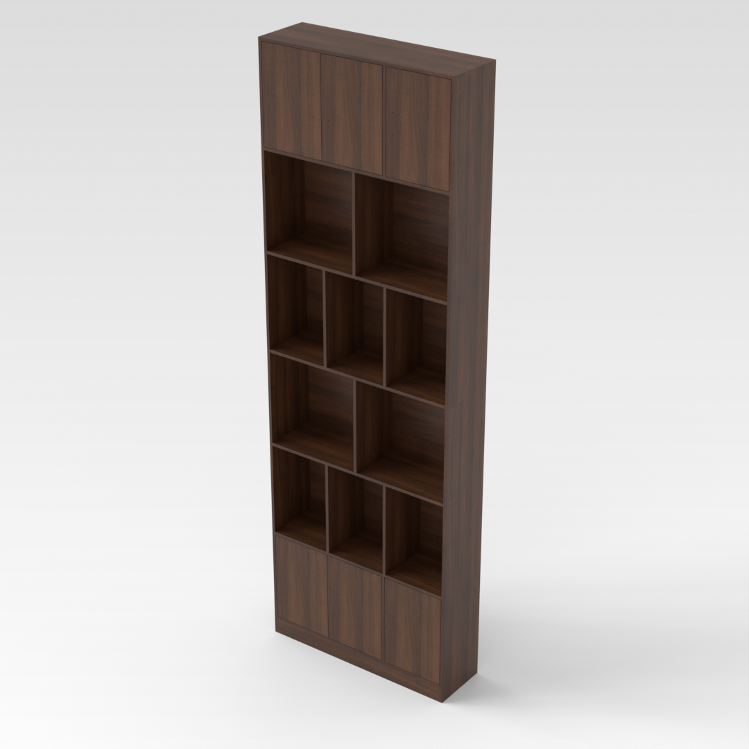 Prairie Oak Bookshelf