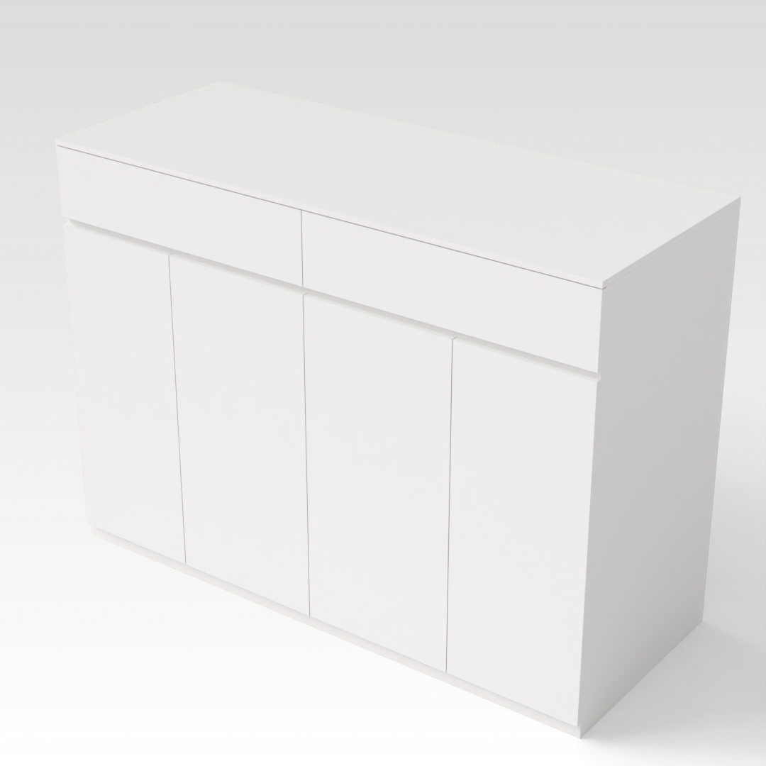 Warm White Sideboard