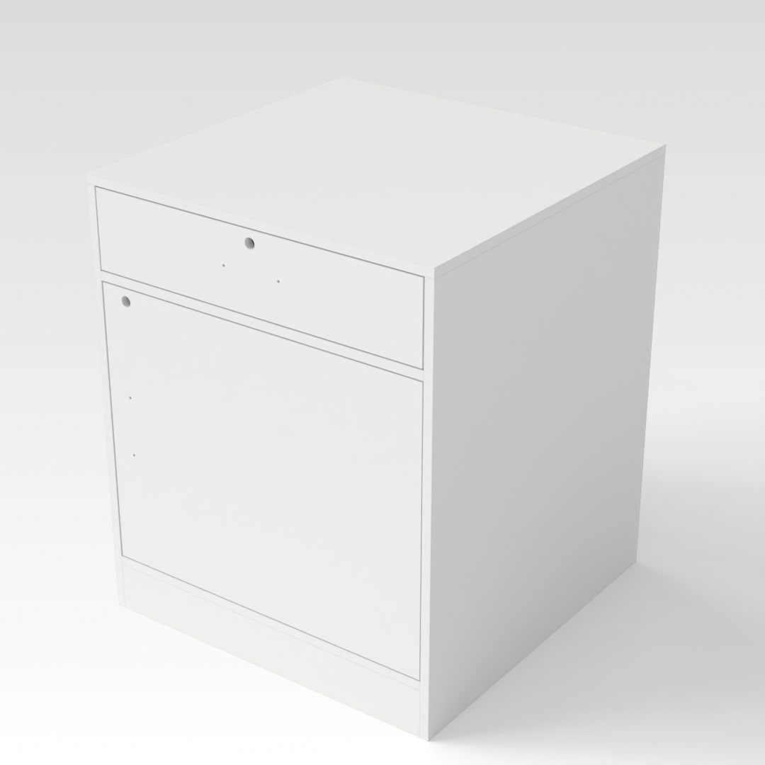 Warm White Accent Cabinet