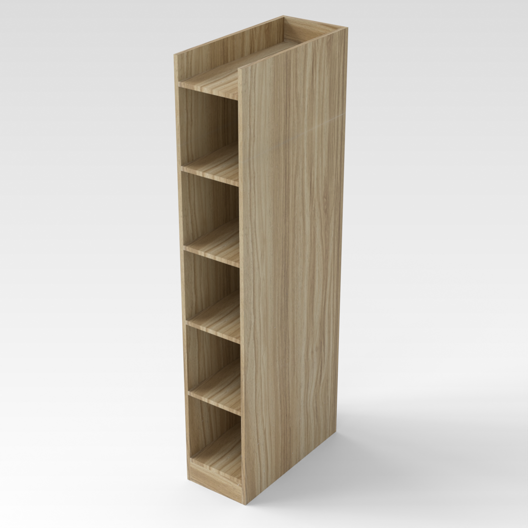 Country Oak Bookcase