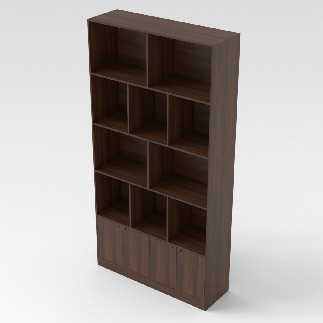 Prairie Oak Bookshelf