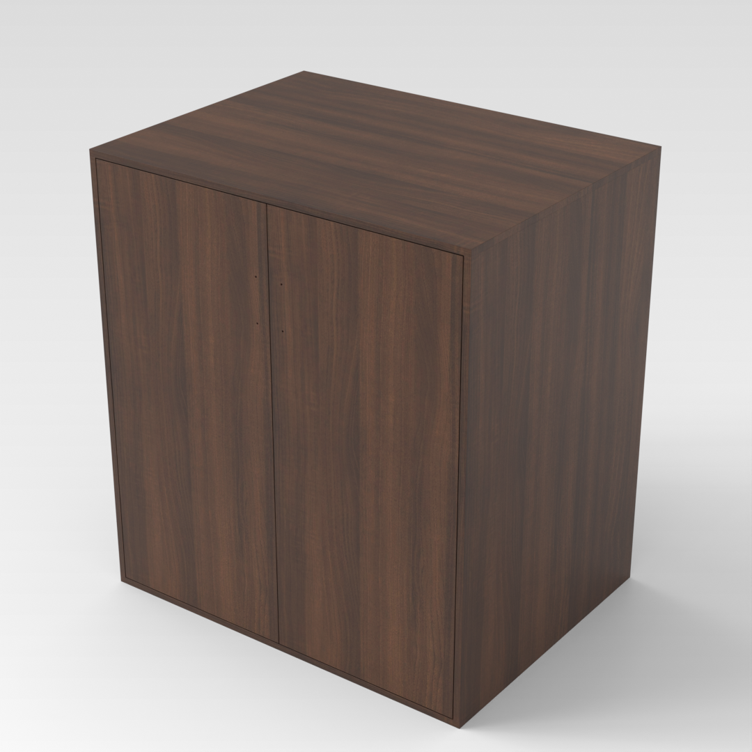 Prairie Oak Shoe Cabinet