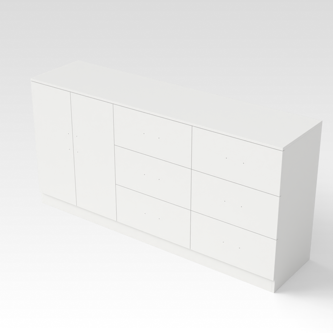 Warm White Sideboard