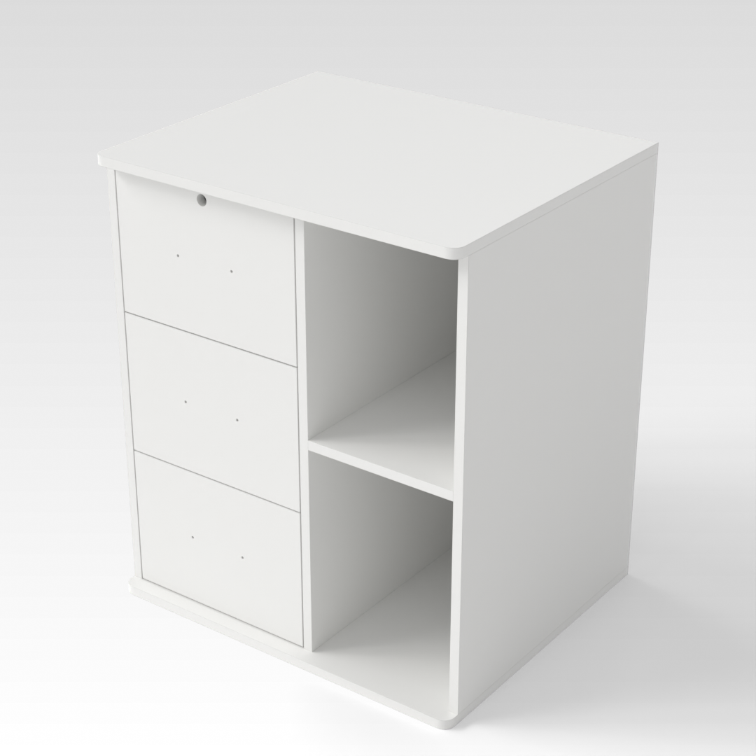 Warm White Accent Cabinet