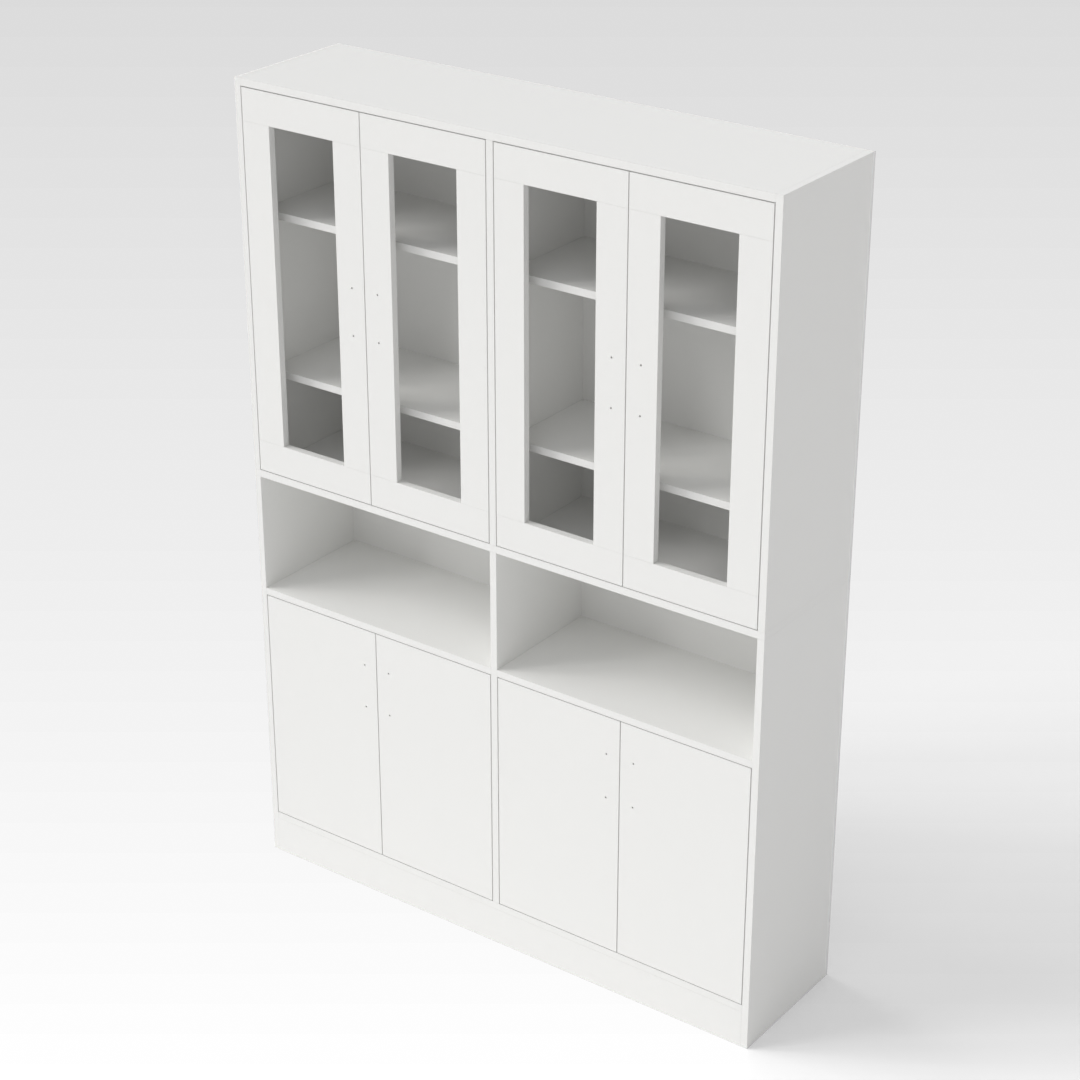 Warm White Bookcase