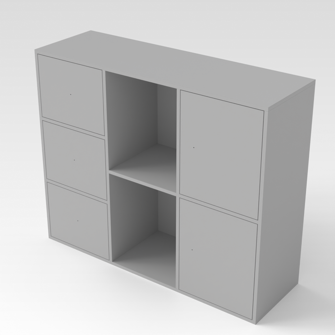 Light Gray Kitchen Cabinet