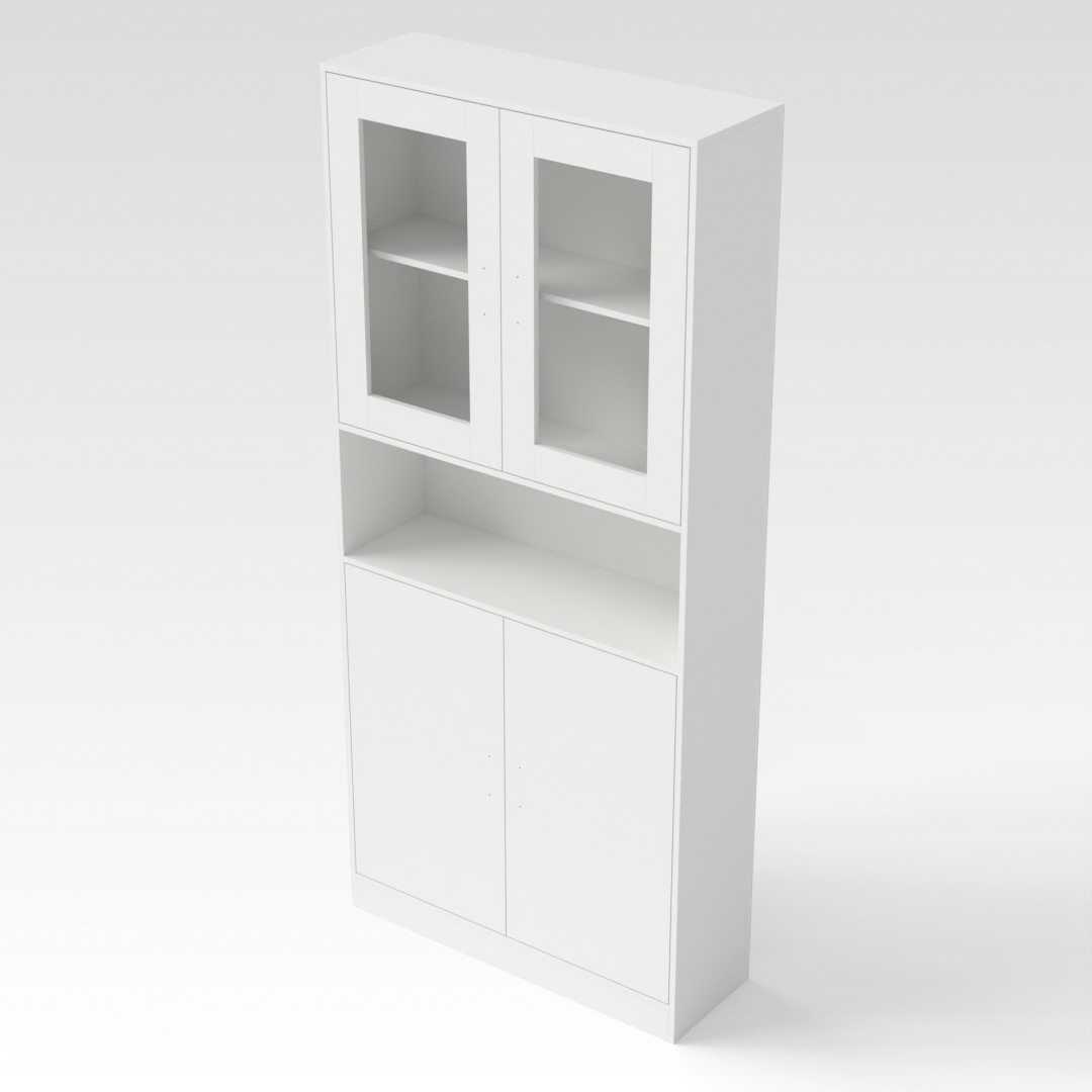 Warm White Bookshelf