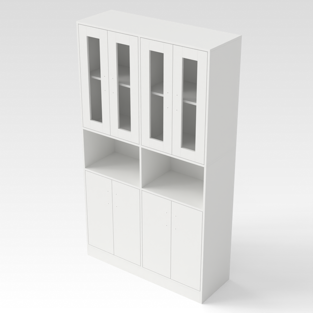 Warm White Bookcase