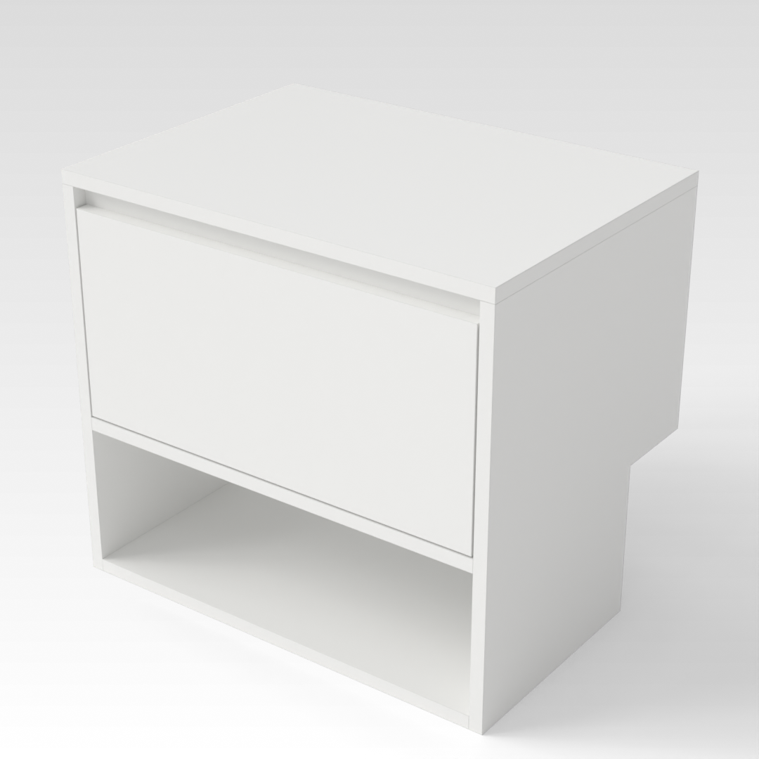 Warm White Bookcase