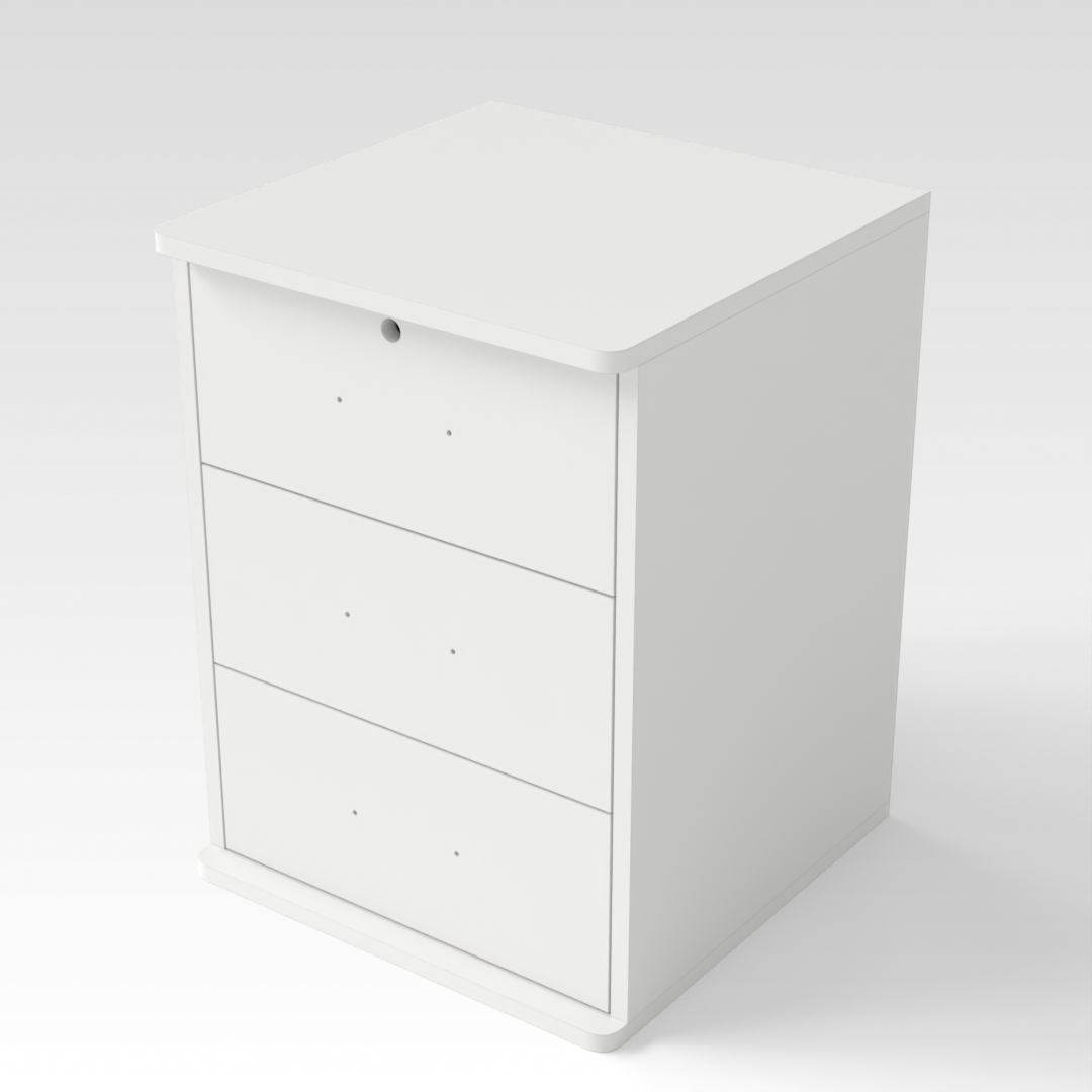 Warm White Nightstand