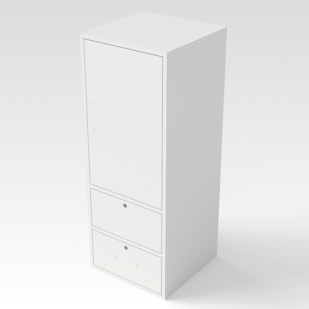 Warm White Accent Cabinet