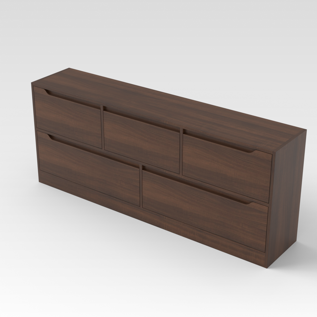 Prairie Oak Accent Cabinet