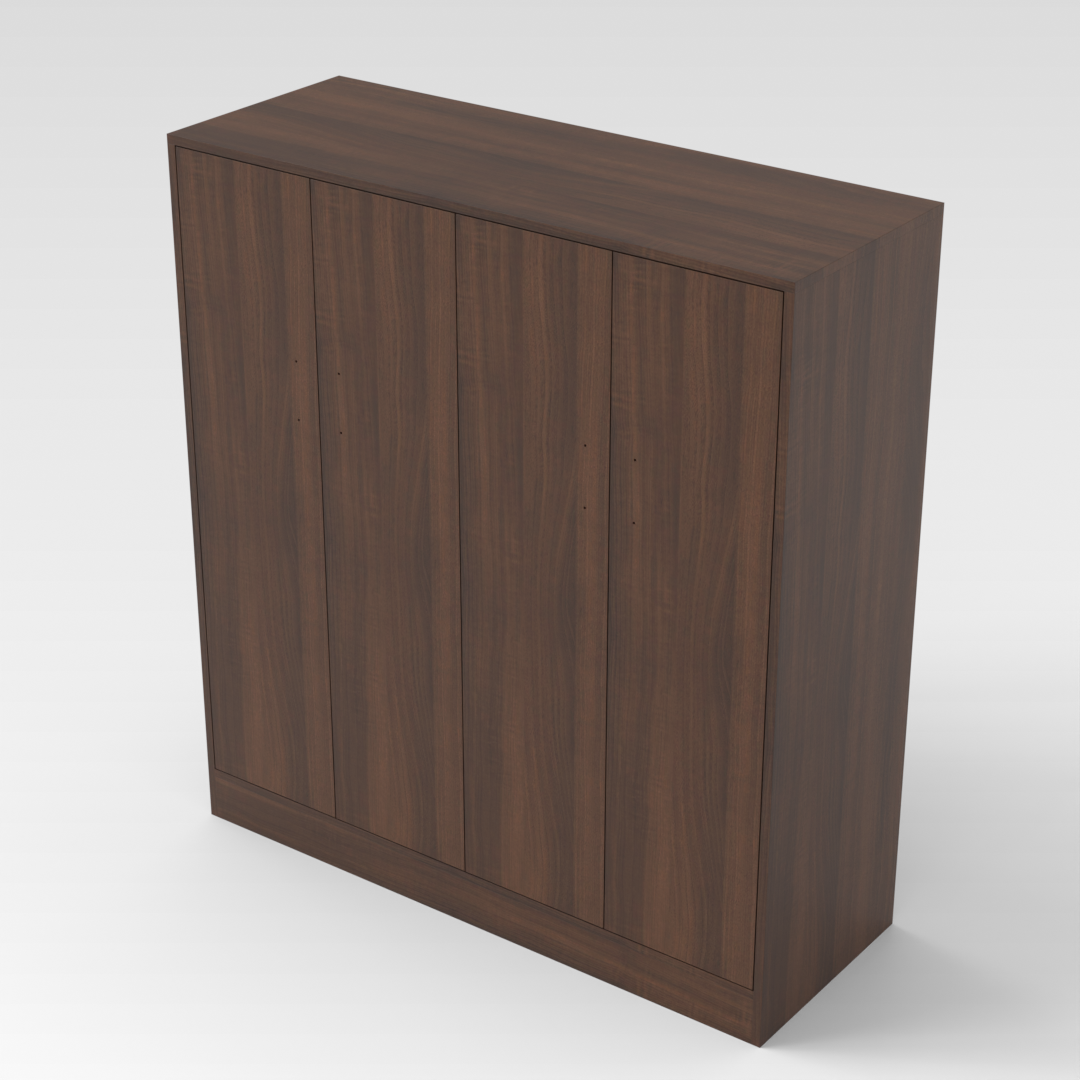 Prairie Oak Shoe Cabinet