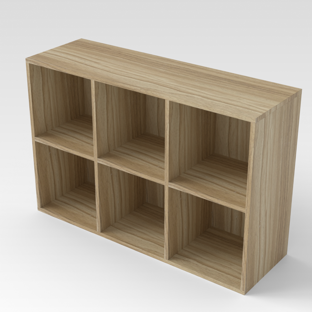 Country Oak Bookshelf