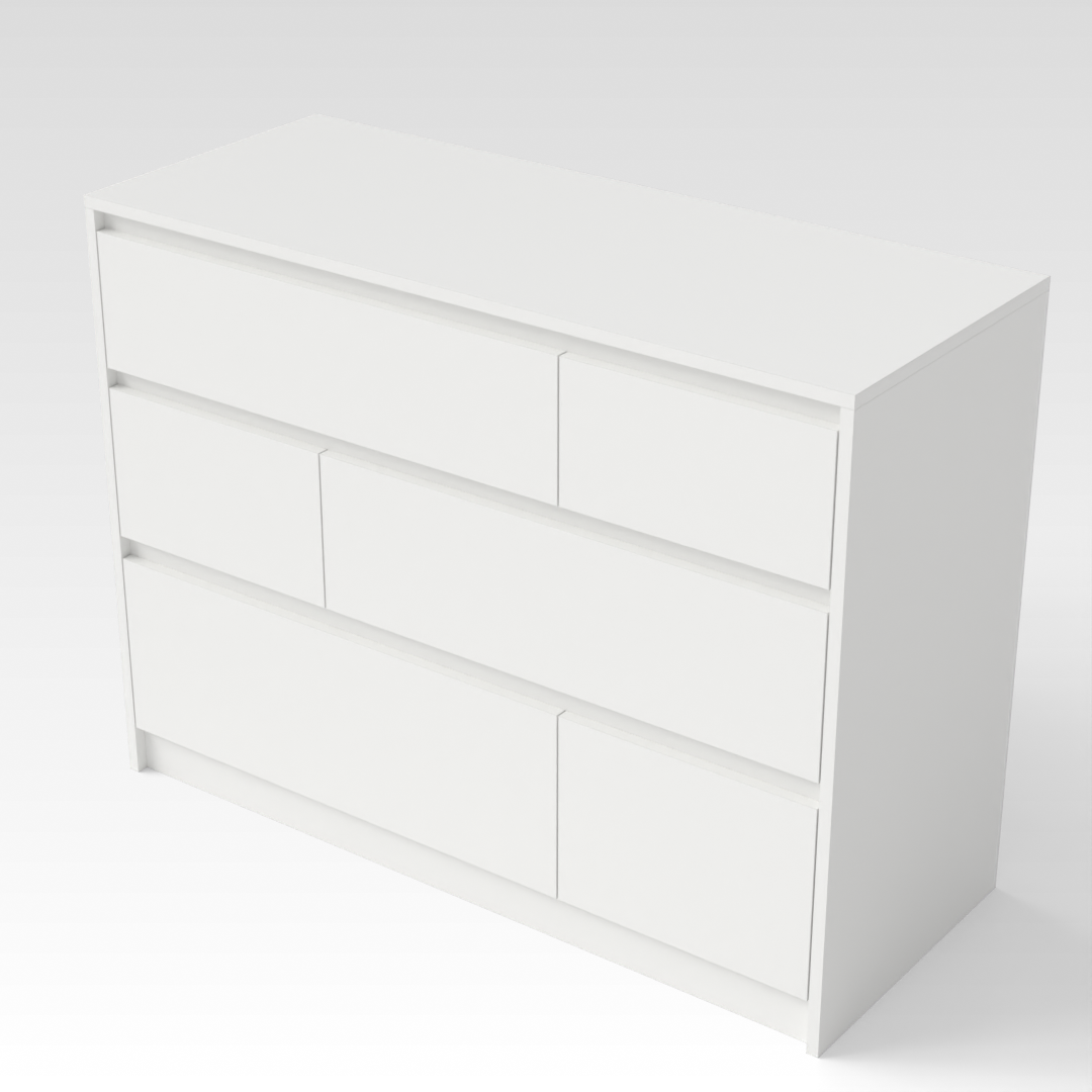 Warm White Dresser
