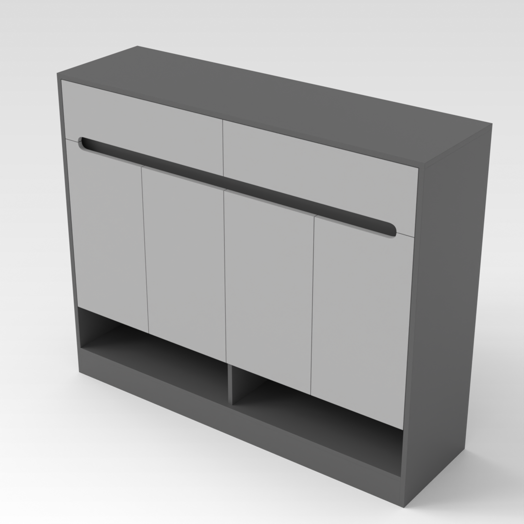 Sky Gray Sideboard