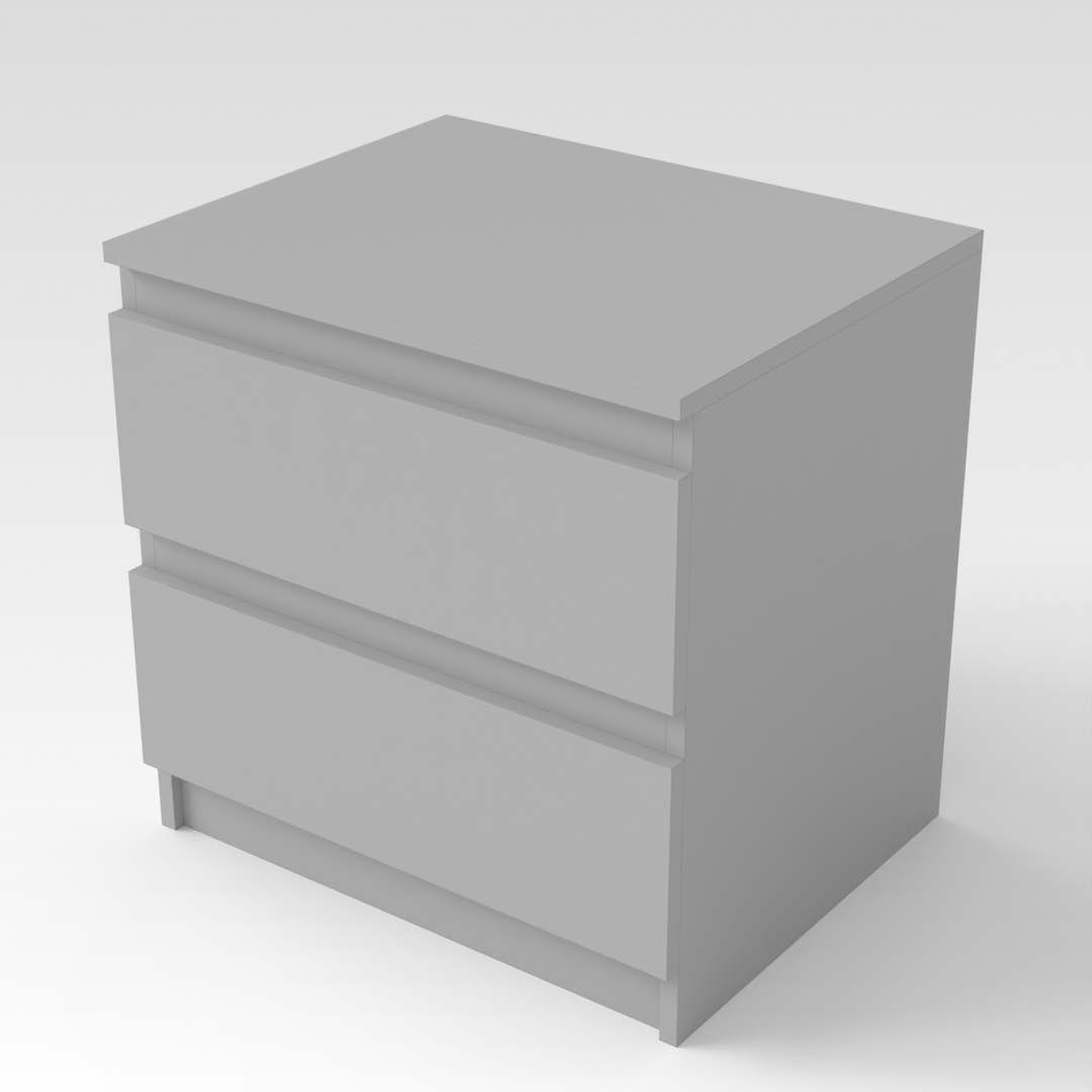 Light Gray Nightstand