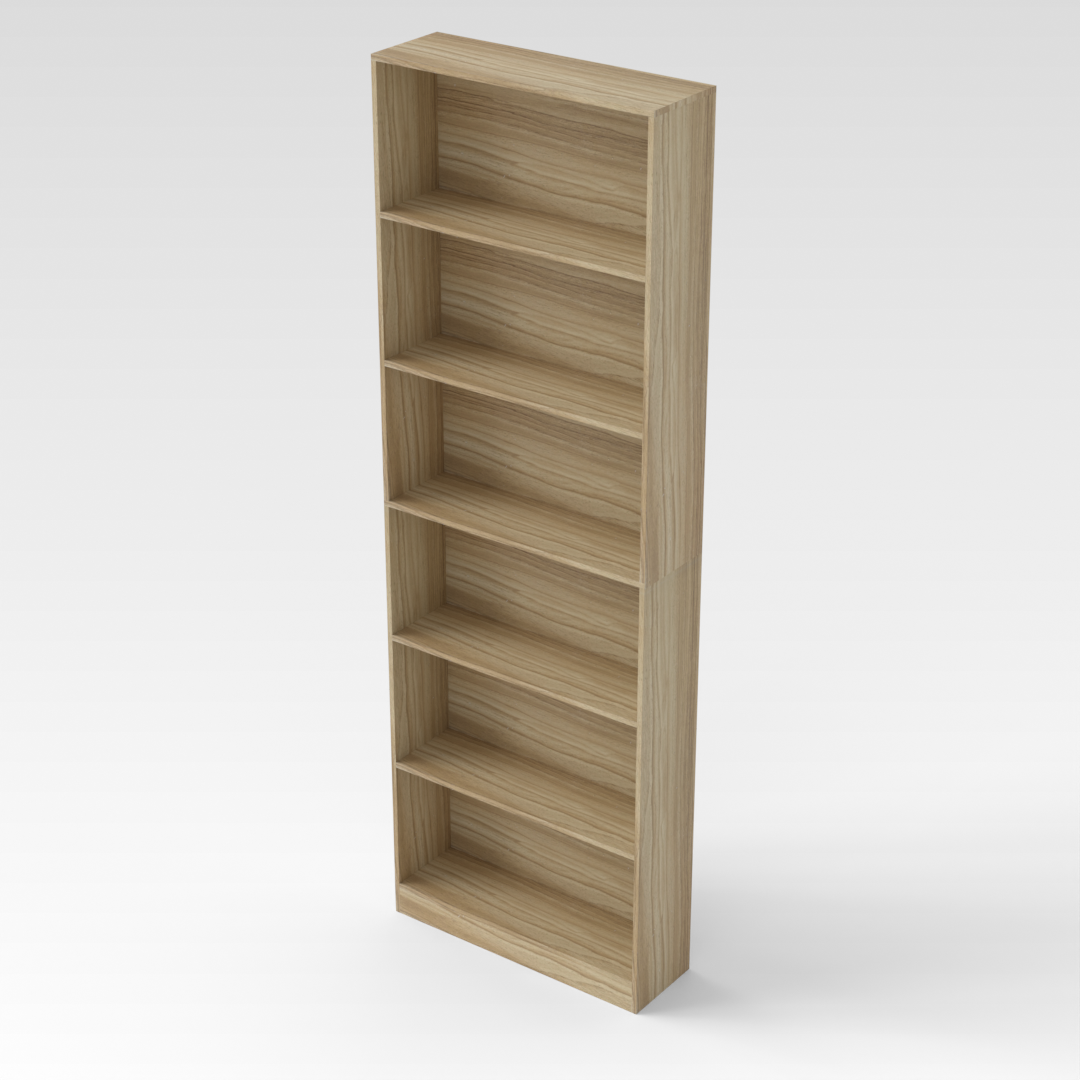 Country Oak Bookshelf