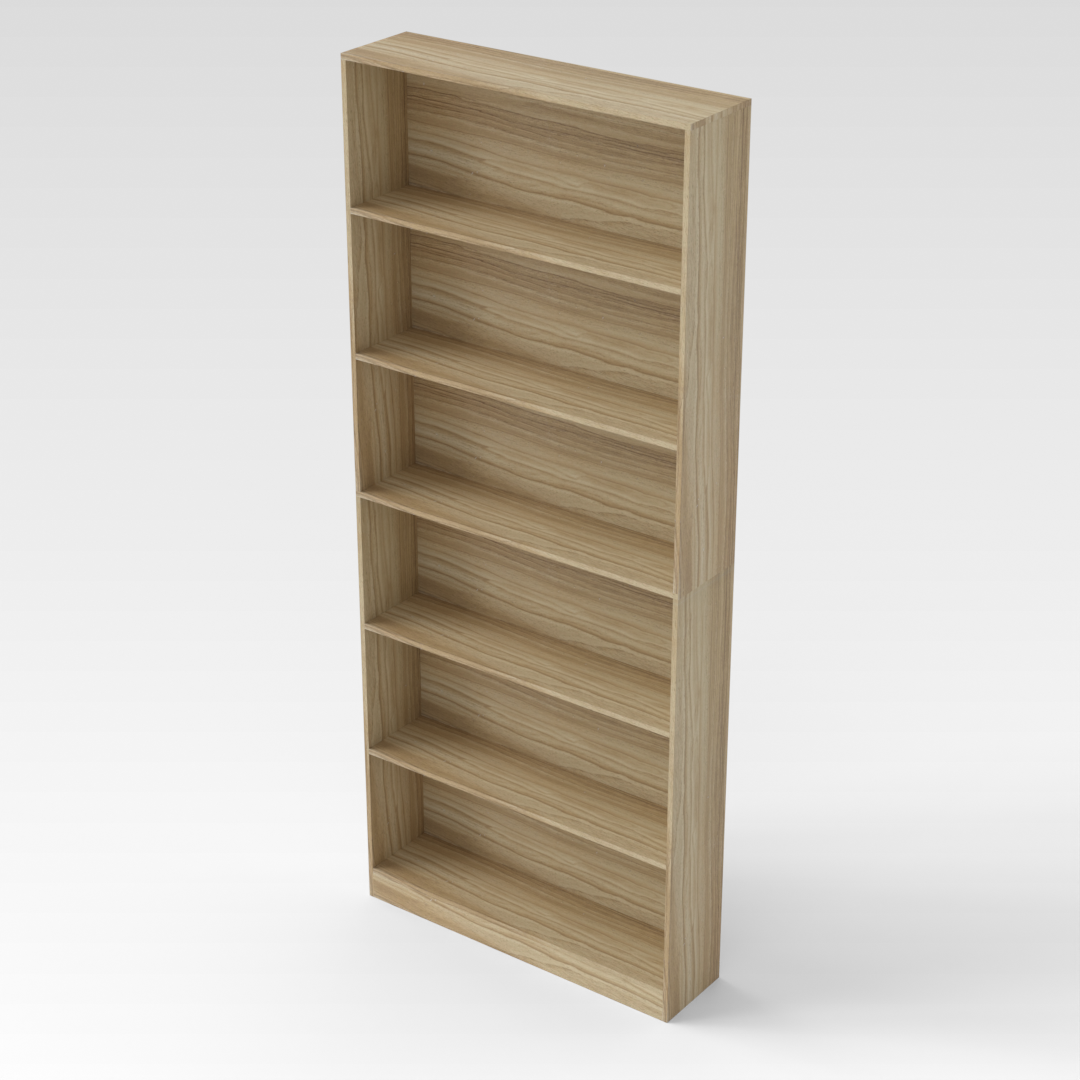 Country Oak Bookshelf
