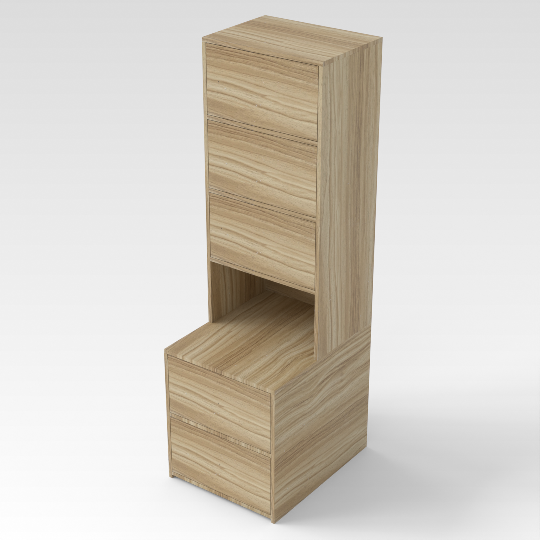 Country Oak Bookcase