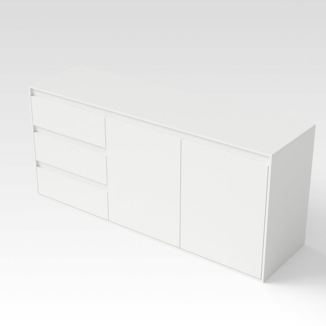 Warm White Dresser