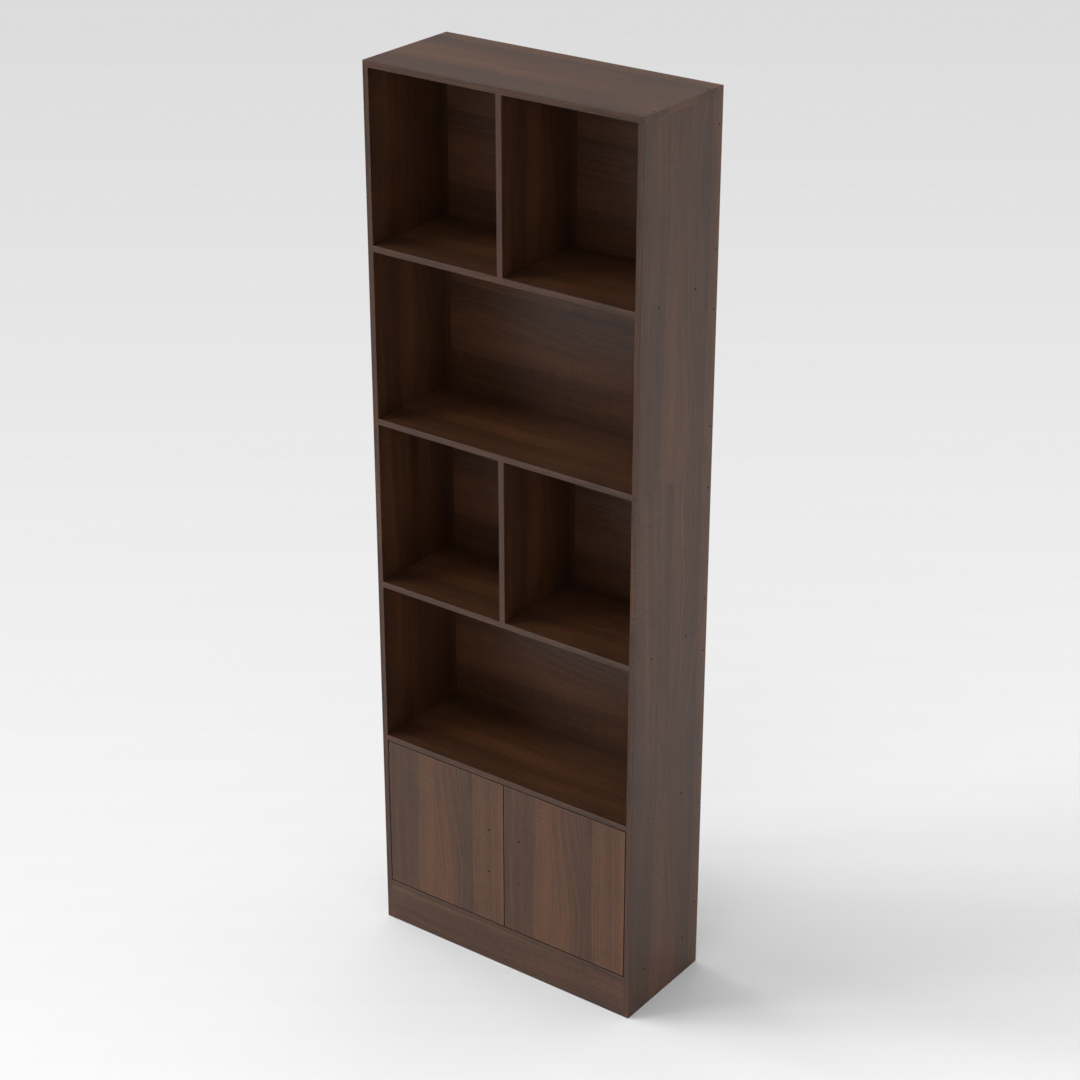 Prairie Oak Bookshelf