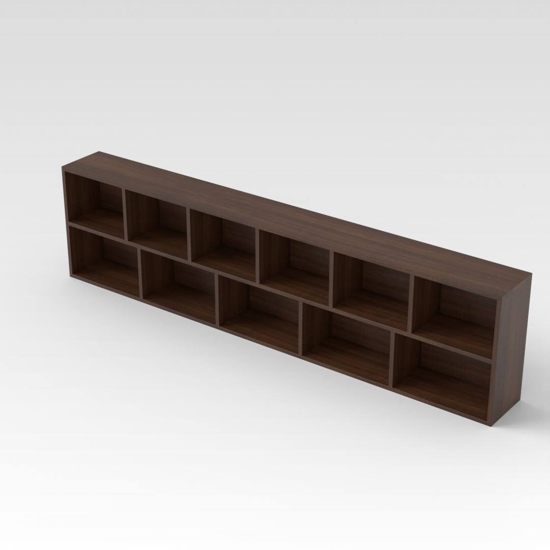 Prairie Oak Bookshelf