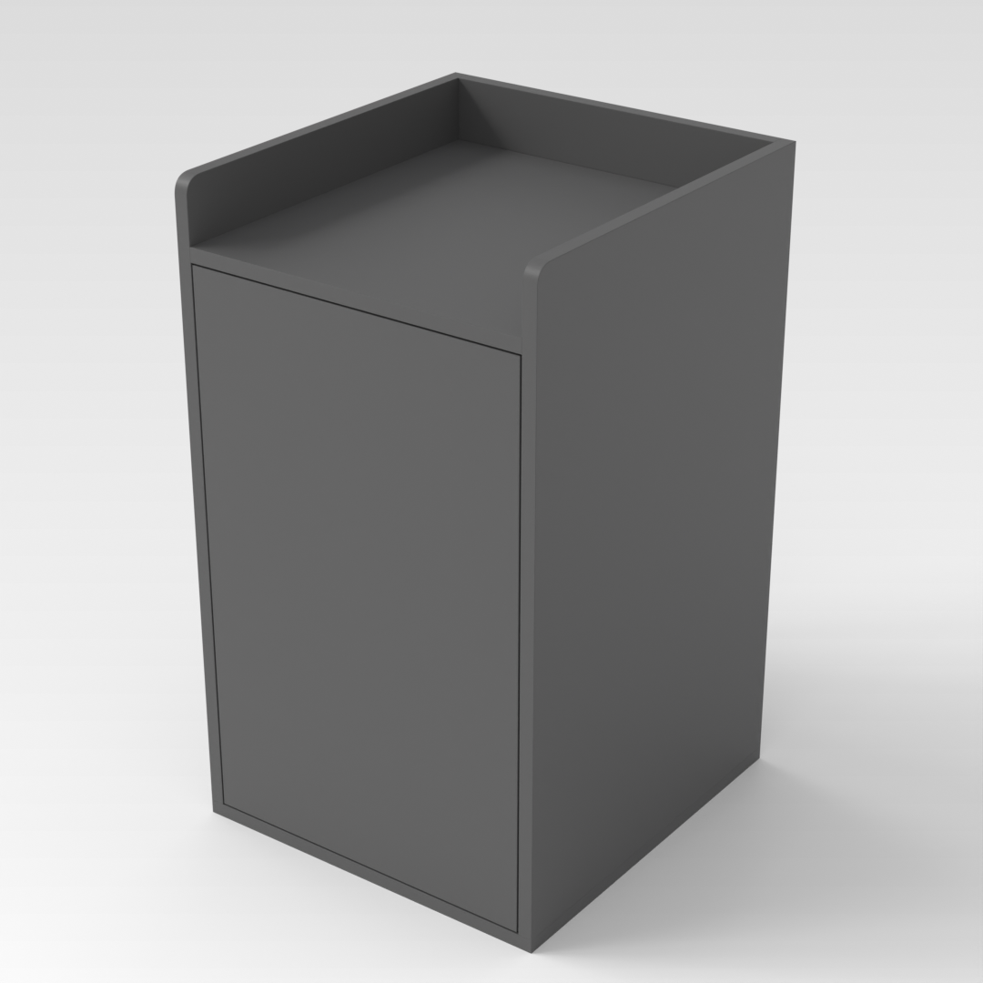 Sky Gray TV Stand